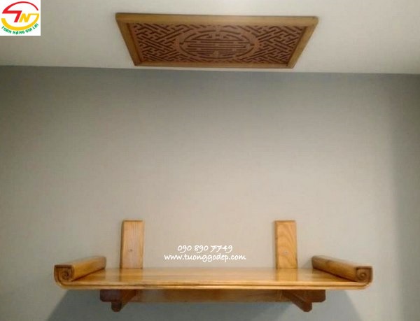 Ban Thờ Treo Tường Kiểu Hiện đại