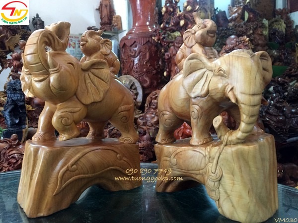 tượng con voi trắng