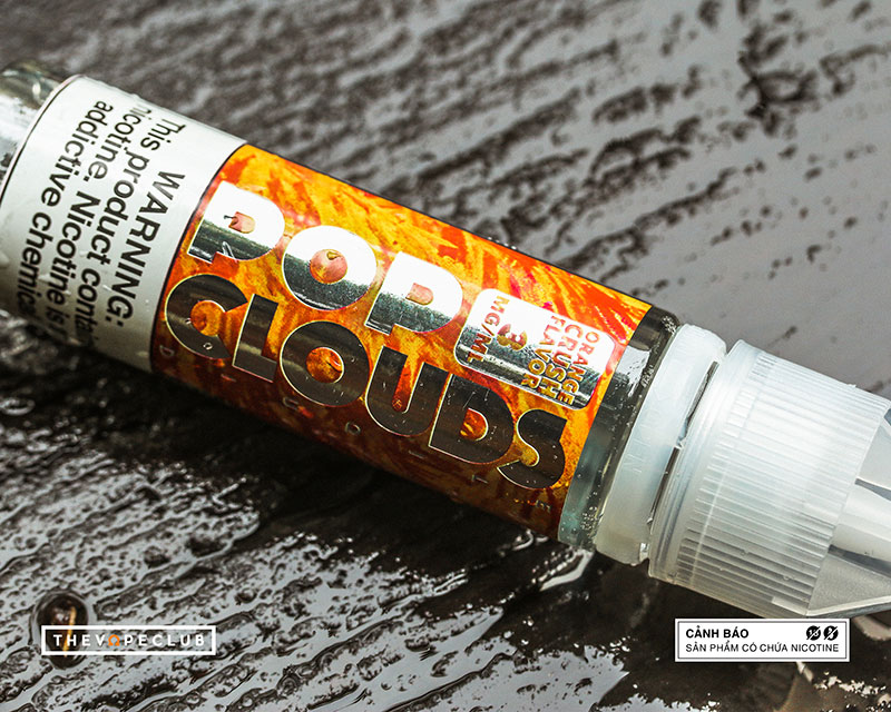 Orange Crush Flavor by PoP Clould (60ml) (Kẹo cam) The Vape Club