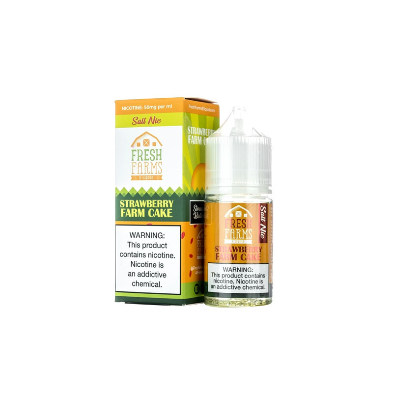 Strawberry Farm Cake Salt Nic by Fresh Farms (30ml) (Bánh