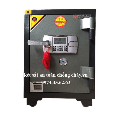 Két sắt HANSUN chống cháy KHV-55DT điện tử