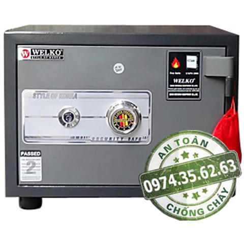 Két sắt Welko cao cấp KCC80 khoá cơ