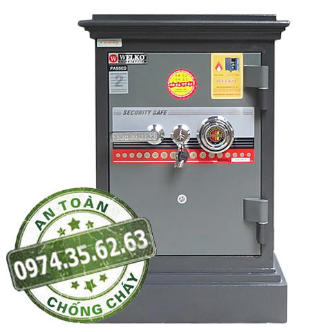 Két sắt Welko cao cấp KD74 khoá cơ cánh đúc