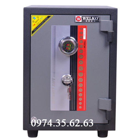 Két sắt Welko cao cấp KD80 khoá cơ, cánh đúc