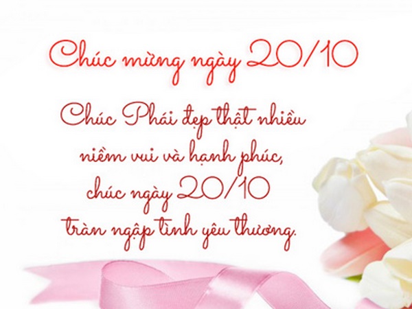 Tuyển chọn 15+ lời chúc 20/10 hay nhất 3