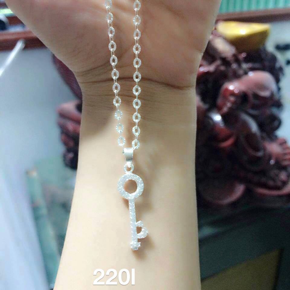 DÂY CHUYỀN CHÌA KHÓA BẠC ĐẸP