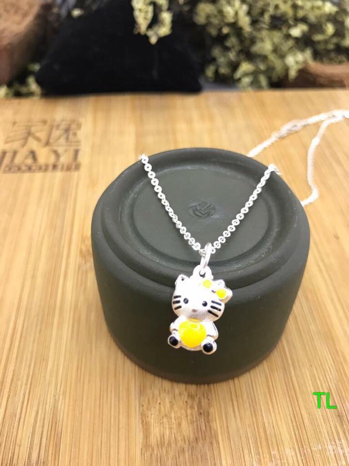 Dây chuyền mèo hello kitty cho bé