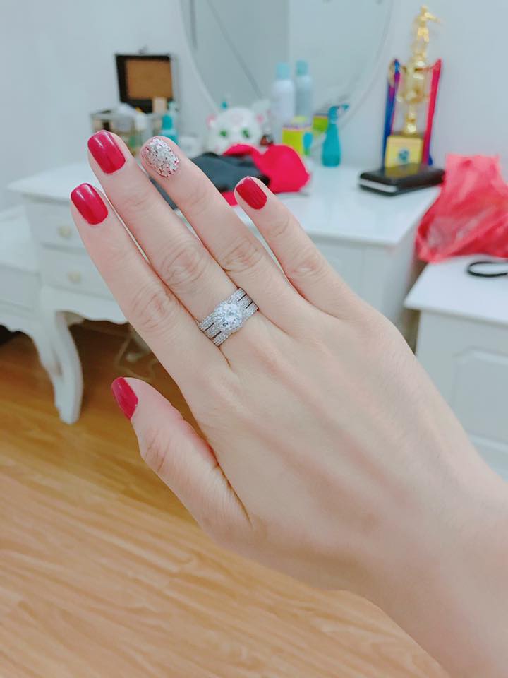 nhẫn bạc nữ cao cấp NNU20170621