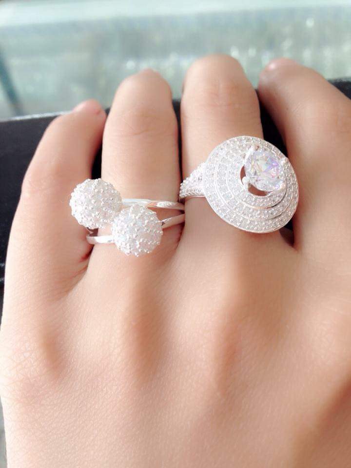 NHẪN CẦU NẤM ĐÔI