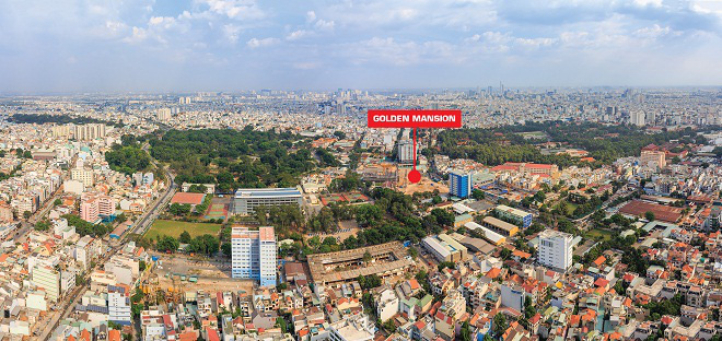 Dự án Golden Mansion - Mang đến sự hài lòng cả ở lẫn đầu tư