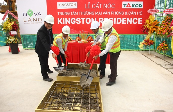 Chính thức cất nóc cho dự án Kingston Residence