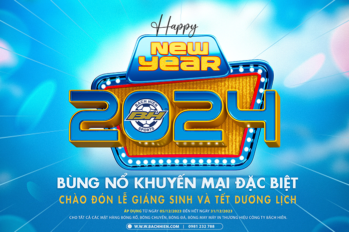 BÙNG NỔ KHUYẾN MẠI ĐẶC BIỆT - CHÀO GIÁNG SINH VÀ NĂM MỚI 2024