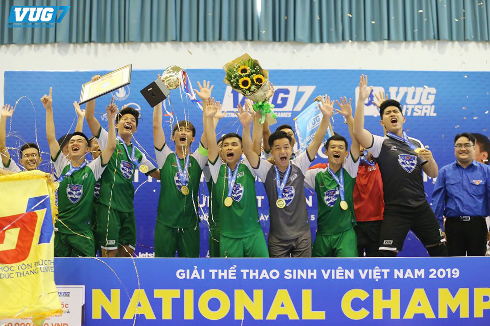 Bế mạc Vietnam University Games 2019: Gọi tên tân vương Đại học Tôn Đức Thắng