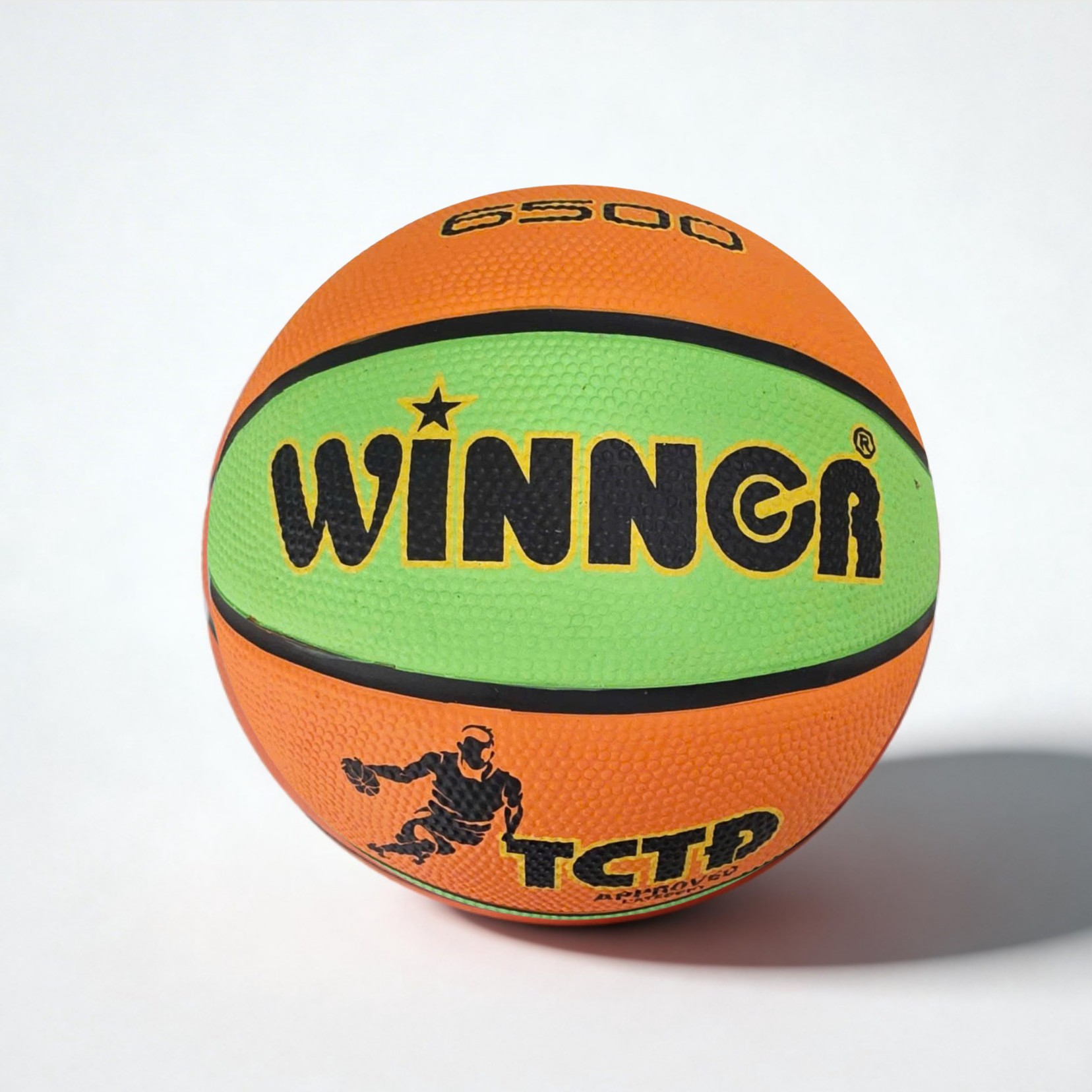 Bóng Rổ WINNER màu cam - xanh lá