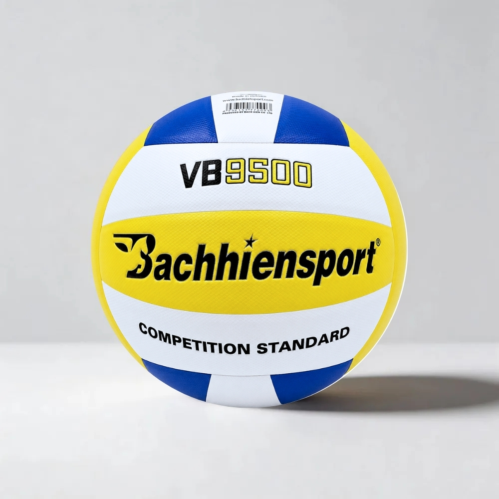 Quả Bóng chuyền Bách Hiền VB9500 Chính Hãng - Da PU TEIJIN Nhật Bản Chất lượng cao