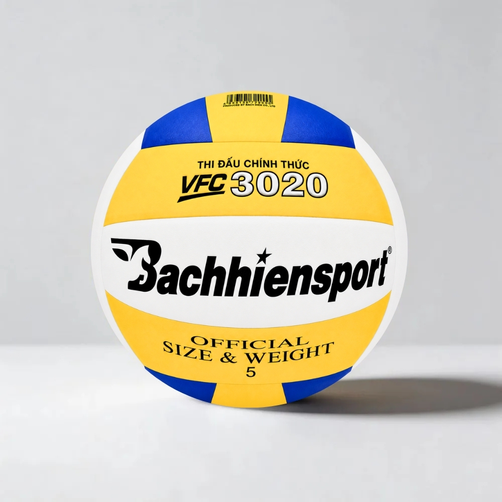 Quả Bóng chuyền Bách Hiền VFC3020 Chính Hãng - Da PVC Chất lượng cao