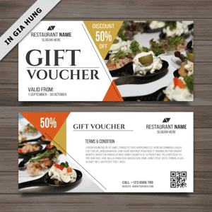 Gift Voucher giảm giá 50%