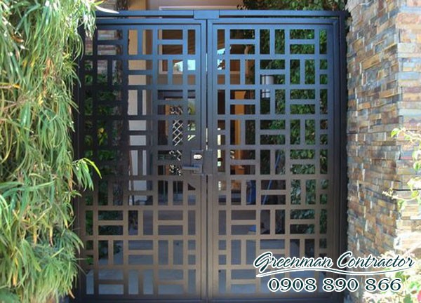 Xu hướng sử dụng cửa cổng sắt nghệ thuật cho kiến trúc ngôi nhà