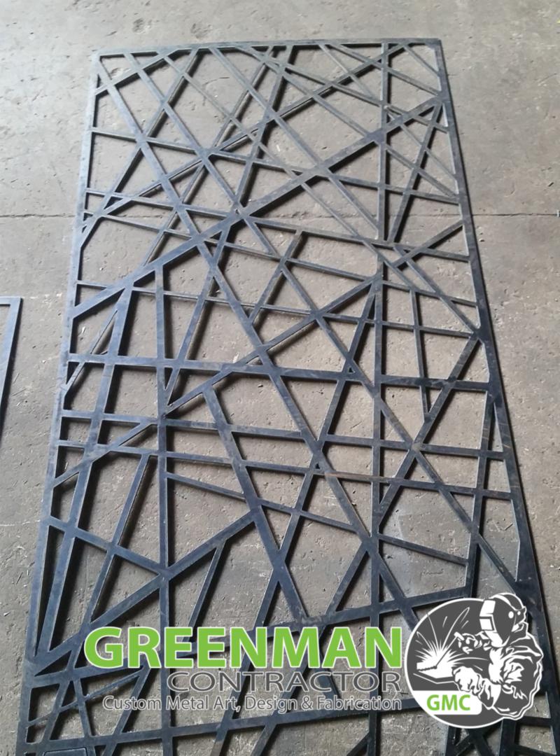[Sản phẩm hoàn thiện] Panel trang trí nội thất nhà hàng Grill & Chill