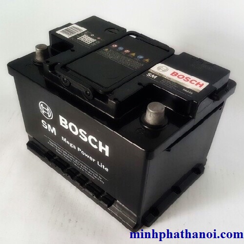 Ắc quy BOSCH 12V-55Ah DIN 55559