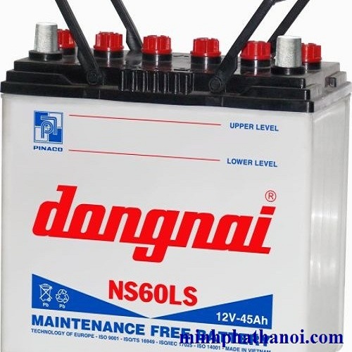 Ắc quy Đồng Nai NS60 (R/L) (12v-45ah) nước