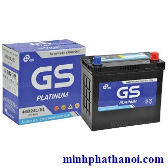 Ắc quy GS 46B24L(S) (12V-45AH) khô