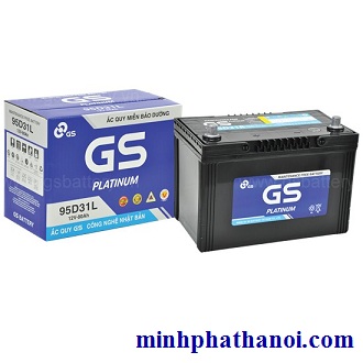 Ắc quy GS 95D31L (12V-80AH) khô