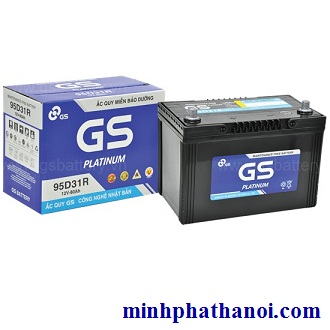 Ắc quy GS 95D31R (12V-80AH) khô