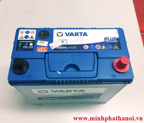 Ắc quy Varta 55B24LS (45ah-12v)