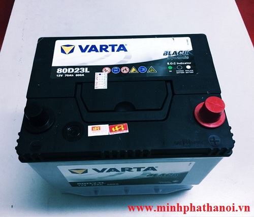 Ắc quy Varta 80D23R (70ah-12v)