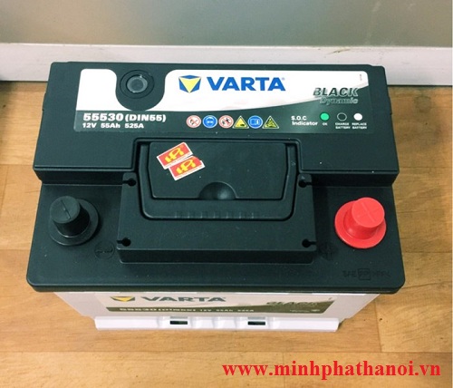 Ắc quy Varta DIN 57539 (75ah-12v) trái