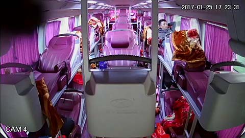 Lắp đặt camera cho xe khách xe buýt tại Tây Ninh