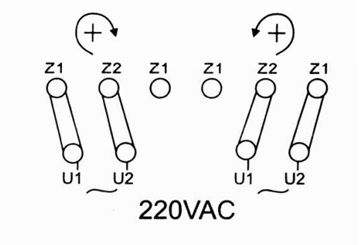 Sơ đồ hệ thống dây điện của motor điện