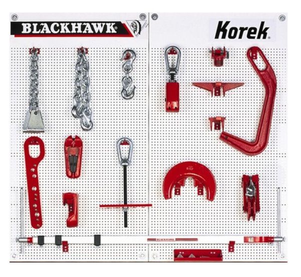 Bộ phụ kiện và thước đo tay Blackhawk Korek AFM135 Bộ phụ kiện và thước đo tay cho thiết bị kéo nắn xe tai nạn AFM135, bo phu kien va thuoc do cho bo keo nen xe tai nan AFM135