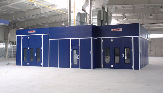 Phòng sơn saima dùng cho sơn gốc dầu (loại dài 6,61m