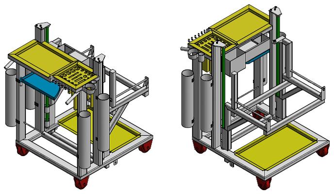 4. Xe sửa chữa nhanh bằng thép sơn tĩnh điện (Mẫu 04) – Model: TPE-EQ3204