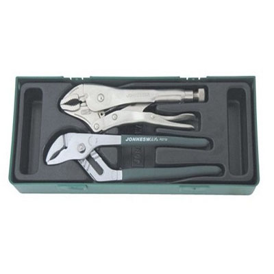 Bộ kìm chết và kìm mỏ quạ có khay nhựa cho thùng đồ P2710SP