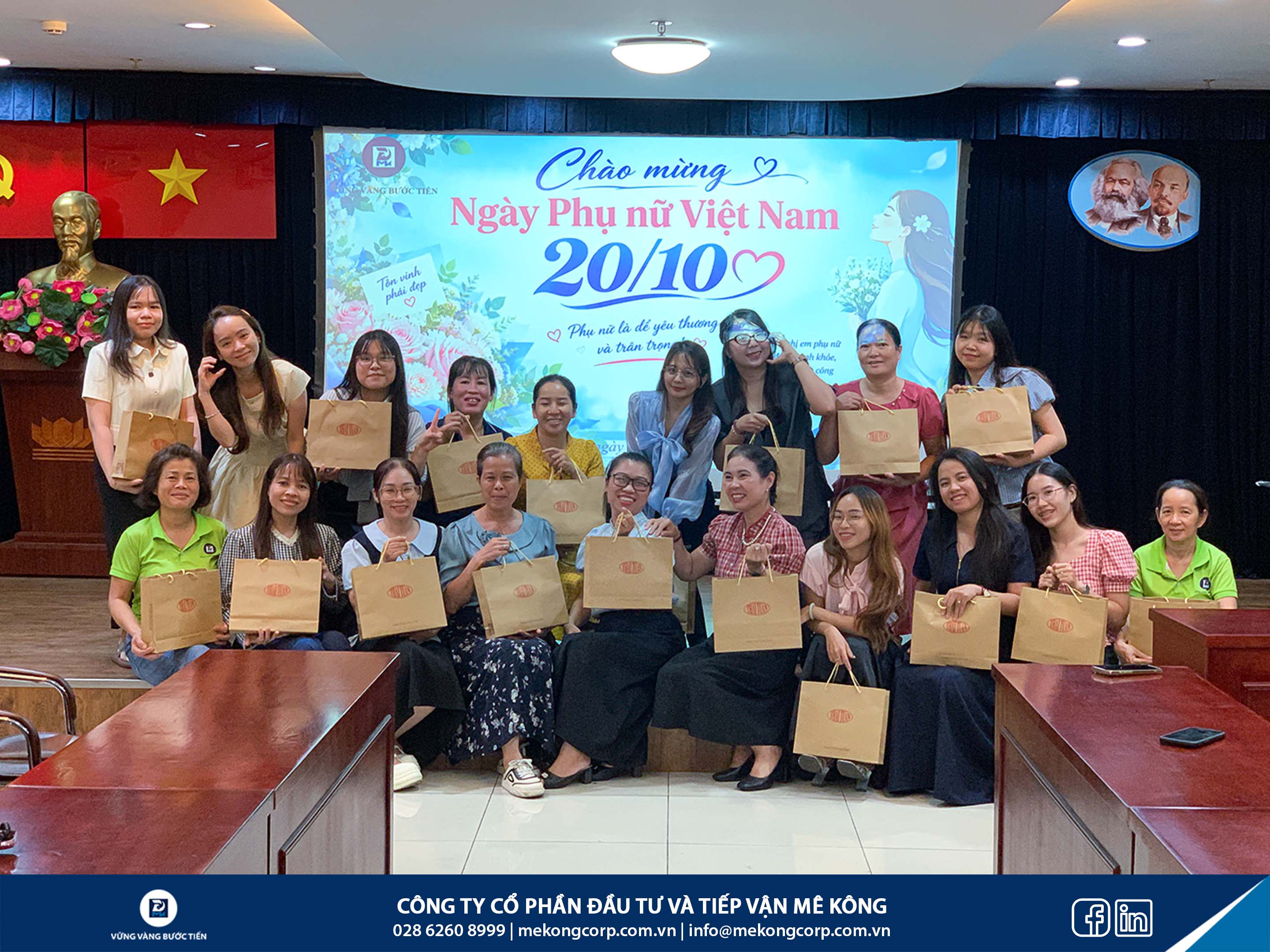 ĐẠI GIA ĐÌNH MÊ KÔNG HÂN HOAN CHÀO MỪNG NGÀY PHỤ NỮ VIỆT NAM 20/10