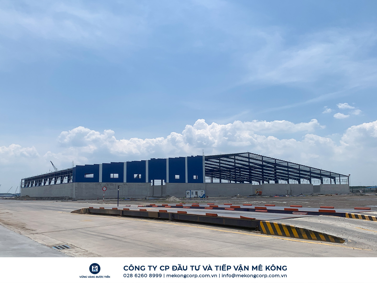 KHO SỐ 1 HỒNG LONG VẬN HÀNH ỔN ĐỊNH - KHO SỐ 2 TĂNG TỐC THI CÔNG