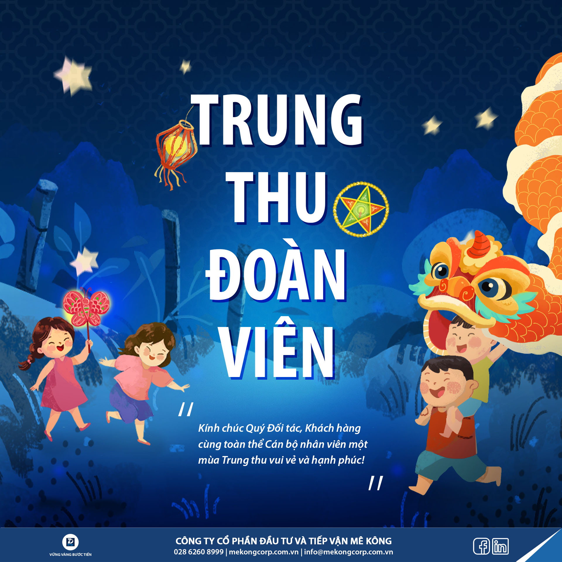MEKONG CORP MỪNG TẾT TRUNG THU - MÙA TRĂNG ĐOÀN VIÊN, VẸN TRÒN TÌNH NGHĨA