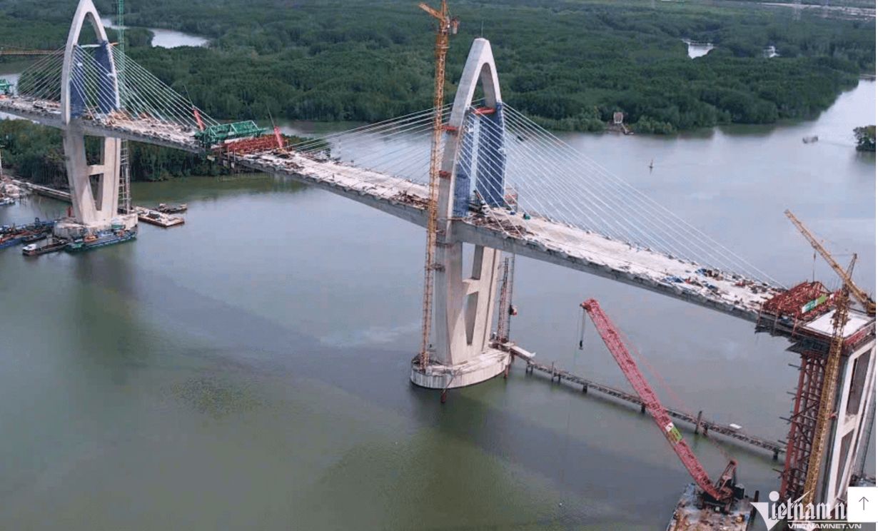 Cầu Phước An sắp hợp long, tạo cú hích cho logistics Cái Mép - Thị Vải
