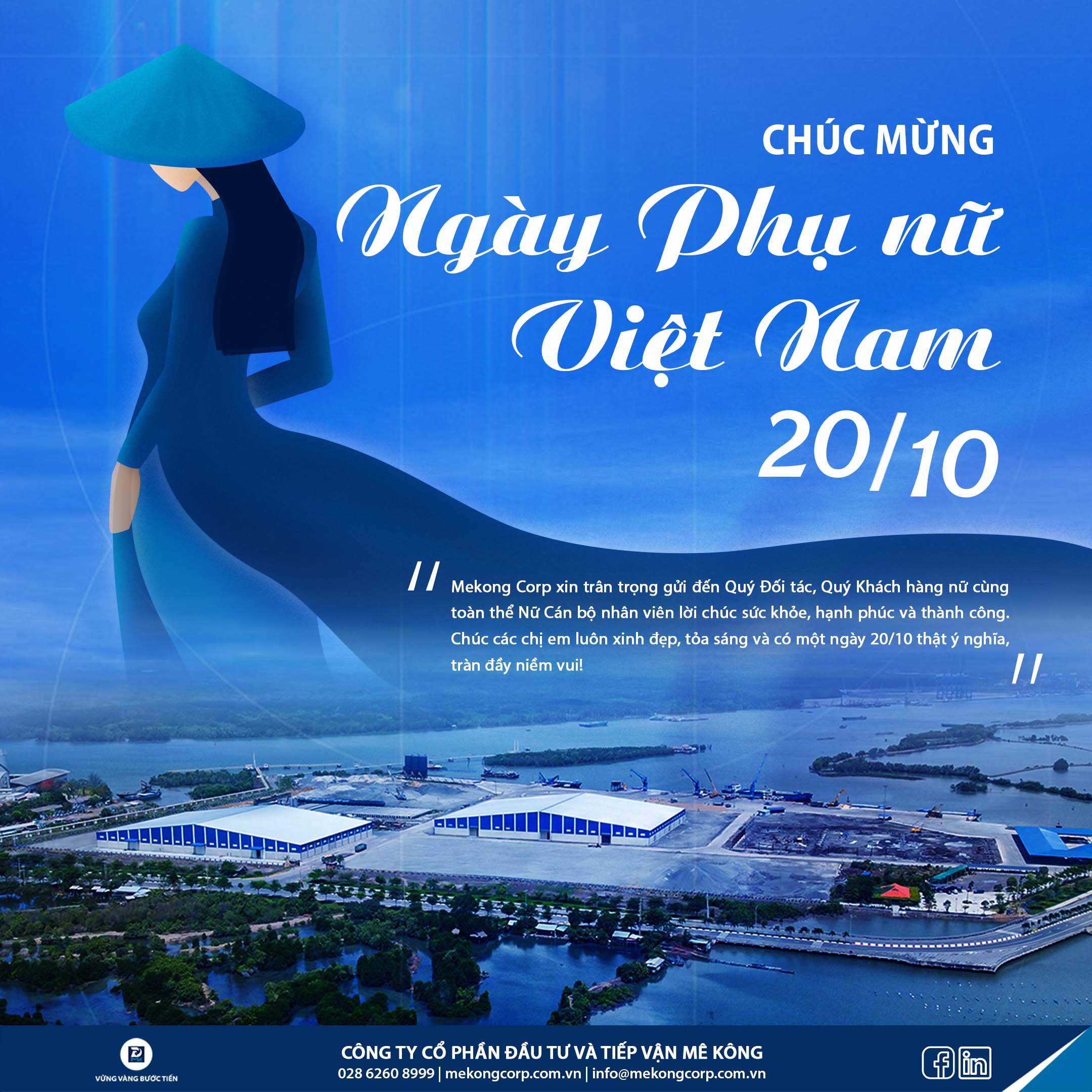 MEKONG CORP CHÚC MỪNG NGÀY PHỤ NỮ VIỆT NAM 20/10