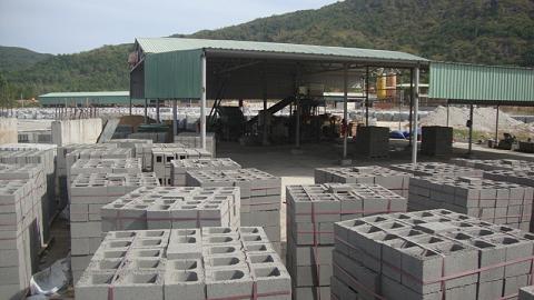 Công nghệ sản xuất gạch bê tông sử dụng tro bay