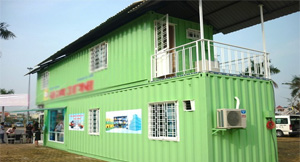 NHÀ CONTAINER KHÔNG MÓNG GIÁ 100 TRIỆU Ở SÀI GÒN