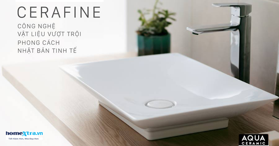 Chậu lavabo đặt bàn Inax CERAFINE