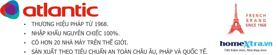 homextra-Máy nước nóng gián tiếp Atlantic ONDEO ACCESS 30 lít