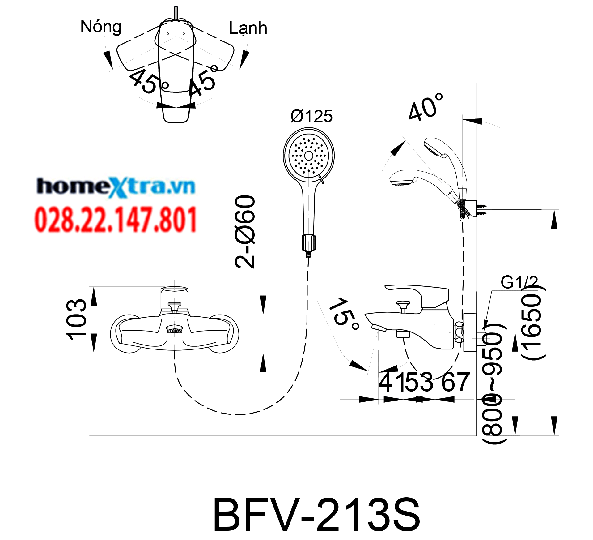 Sen tắm Inax BFV-213S-3C