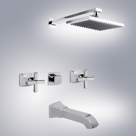 homextra-Sen cây tắm âm tường cao cấp INAX BFV-81SEW