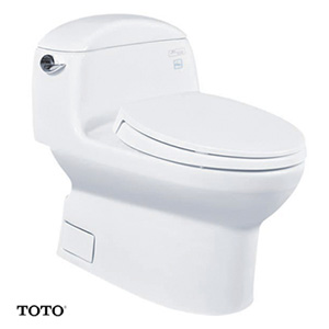Bồn cầu một khối TOTO MS914T2, nắp đóng êm homextra