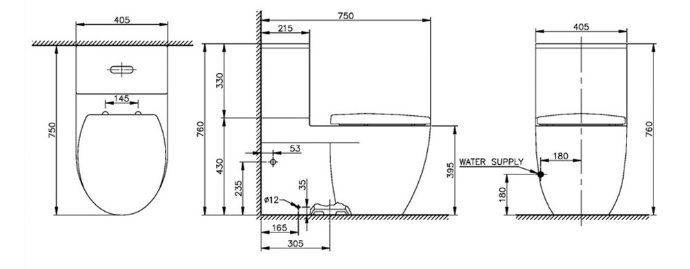 Bàn cầu hai khối Nahm NUR V2 SVP2730S603N01_homextra.vn